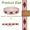 10Yards Embroidery Polyester Ribbons OCOR-GF0004-85B-2