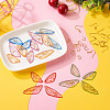 DIY Butterfly Wing Earrings Making Kit DIY-TA0003-73-6