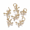 Brass Charms KK-L179-08X-G-1