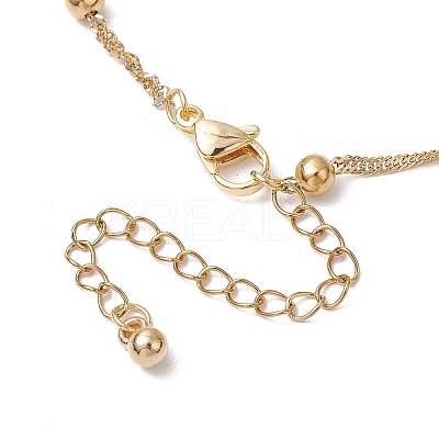 304 Stainless Steel Singapore Chain Bracelets Making AJEW-JB01307-01-1