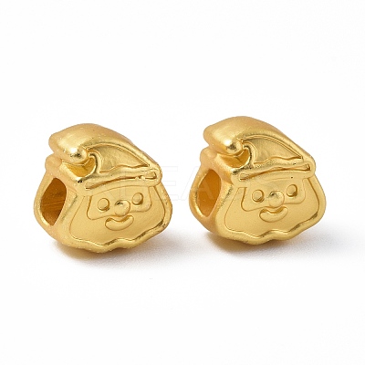 Rack Plating Alloy European Beads PALLOY-I215-25G-1