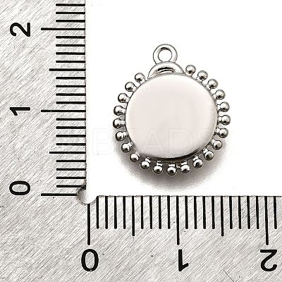 Brass Micro Pave Clear Cubic Zirconia Pendants LS-KK-G530-01A-P-1