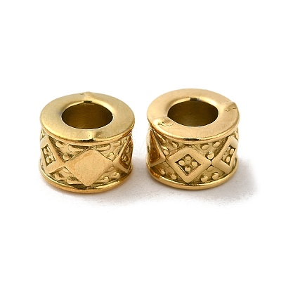304 Stainless Steel Beads STAS-I203-46G-1