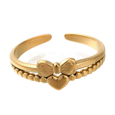 304 Stainless Steel Cuff Rings RJEW-Z074-20G-1