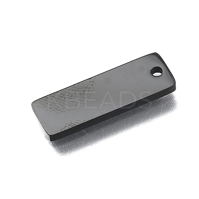 Ion Plating(IP) 304 Stainless Steel Mirror Polished Finish Stamping Blank Tag Charms STAS-K270-36B-1