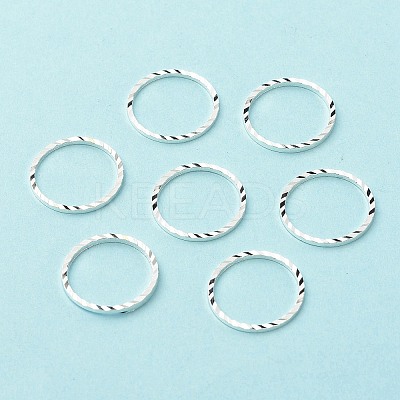 Brass Linking Rings KK-F831-018E-S-RS-1