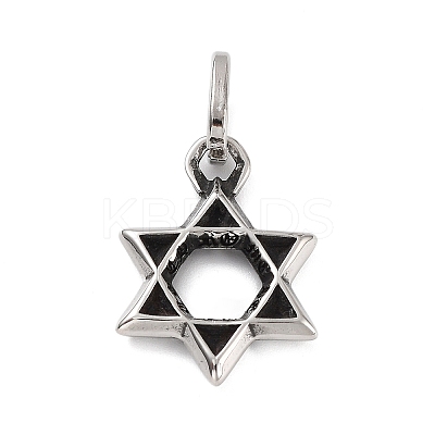 316 Surgical Stainless Steel Pendants STAS-K276-14A-AS-1