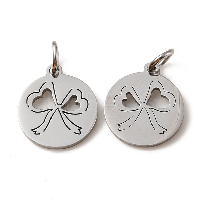 Non-Tarnish 304 Stainless Steel Charms STAS-D050-07P-02-1