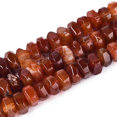 Natural Agate Beads Strands G-N356-01A-09-1
