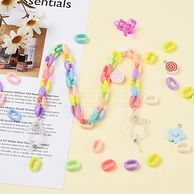 DIY Glasses/Mask Chains Making Kits DIY-YW0002-81-1