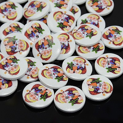 Holiday Buttons BUTT-P001-15mm-M-1