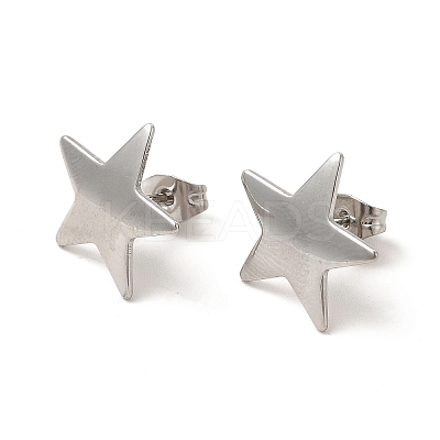 Non-Tarnish 304 Stainless Steel Stud Earrings for Women EJEW-I281-39P-1