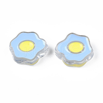 Transparent Acrylic Beads ACRC-S039-05A-1