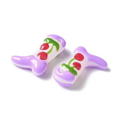 Baking Paint Glass Enamel Beads BLOW-D300-01C-1