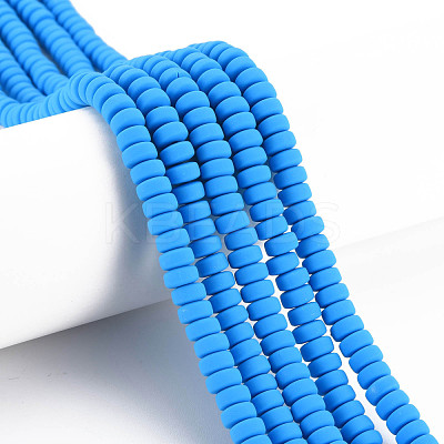 Handmade Polymer Clay Beads Strands X-CLAY-N008-83-1