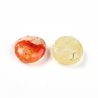 Transparent Acrylic Beads X1-TACR-T028-41F-1