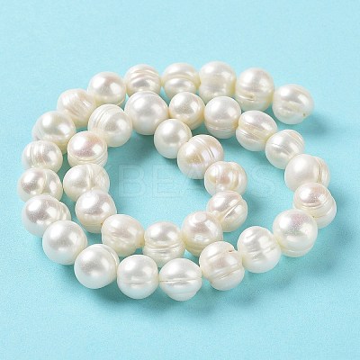 Natural Cultured Freshwater Pearl Beads Strands PEAR-E019-02-1