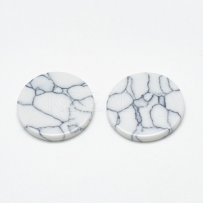Synthetic Turquoise Cabochons TURQ-S290-01A-20mm-1