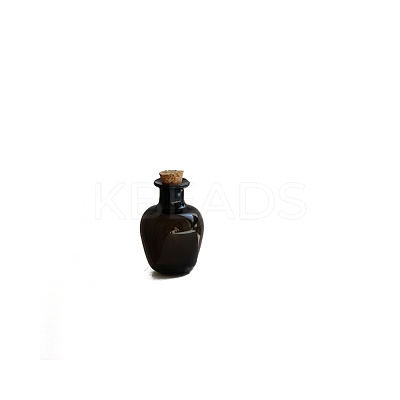 Miniature Glass Empty Wishing Bottles BOTT-PW0006-02C-1
