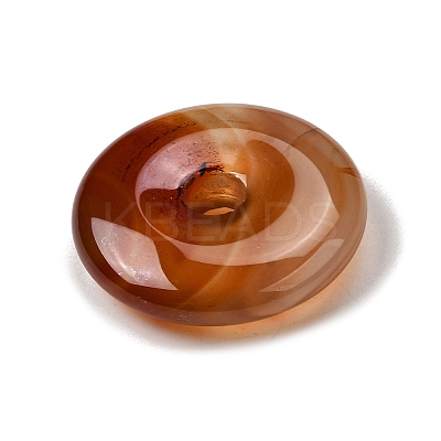 Natural Red Banded Agate(Dyed & Heated) Pendants G-F820-13A-16-1