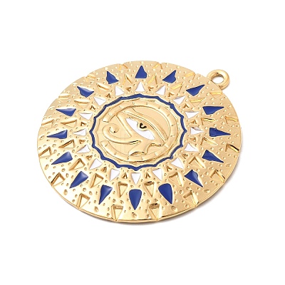 304 Stainless Steel Enamel Pendants STAS-H250-02G-02-1