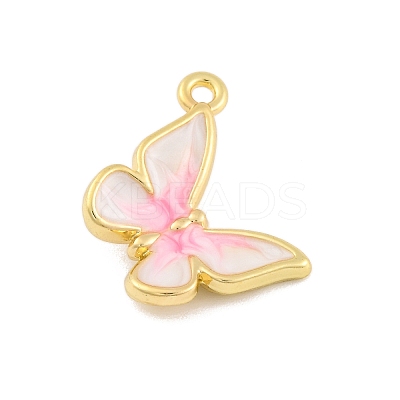Alloy Enamel Pendants FIND-U007-08G-1