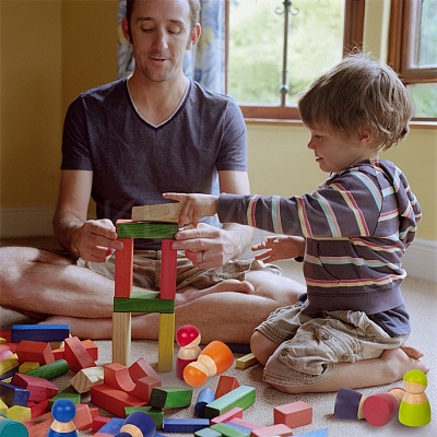 Rainbow Wooden Peg Dolls WOOD-WH0098-53-1