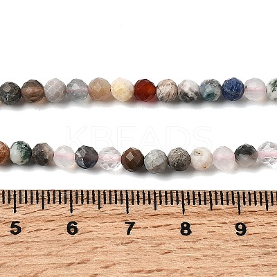 Natural Mixed Gemstone Beads Strands G-H336-A09-03-1