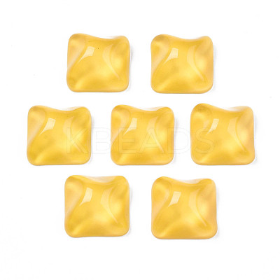 Transparent Resin Cabochons CRES-N031-004A-B04-1