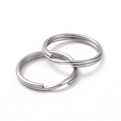 Tarnish Resistant 304 Stainless Steel Split Key Rings LS-STAS-M216-01A-1