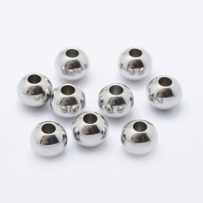 Tarnish Resistant 201 Stainless Steel Beads STAS-F195-002P-A-1