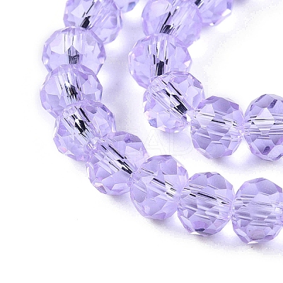 Transparent Glass Beads Strands GLAA-T023-4mm-B01-1
