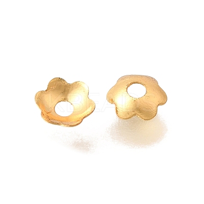 Brass Bead Caps KK-G600-18G-1