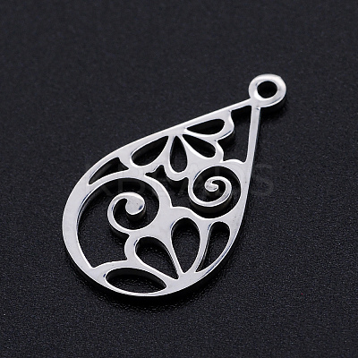 Non-Tarnish 201 Stainless Steel Pendants STAS-S105-JN896-1-1
