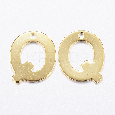 304 Stainless Steel Charms X-STAS-P141-Q-1