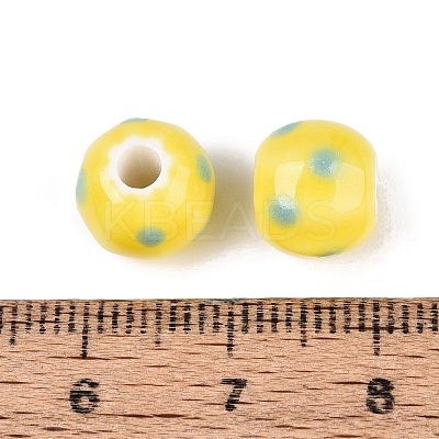 Handmade Porcelain Beads PORC-Q008-04A-1