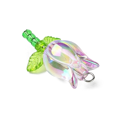 Acrylic Pendants PALLOY-JF03535-02-1