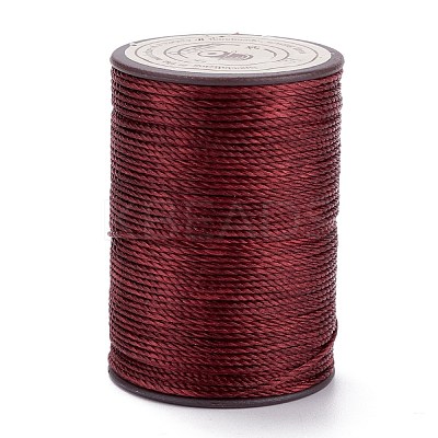 Round Waxed Polyester Thread String YC-D004-02E-131-1