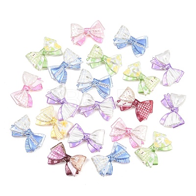 Printed Opaque Acrylic Beads MACR-B838-02-1