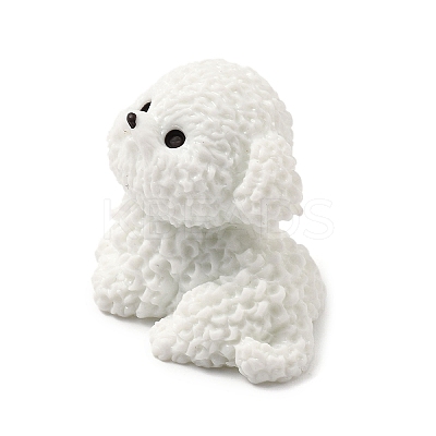 Resin Cute Dog Display Decorations RESI-R464-01F-1