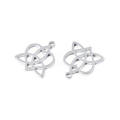 Non-Tarnish 201 Stainless Steel Pendants STAS-T063-169P-1