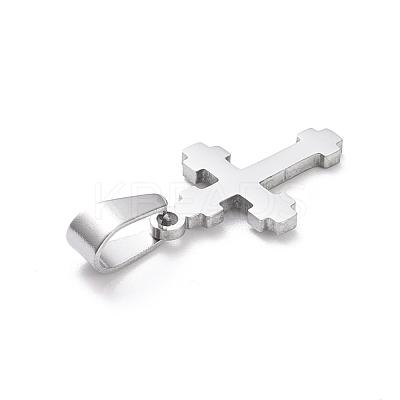 Non-Tarnish 304 Stainless Steel Pendants STAS-L216-33P-1