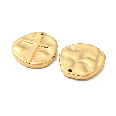 304 Stainless Steel Pendants STAS-L022-193G-1