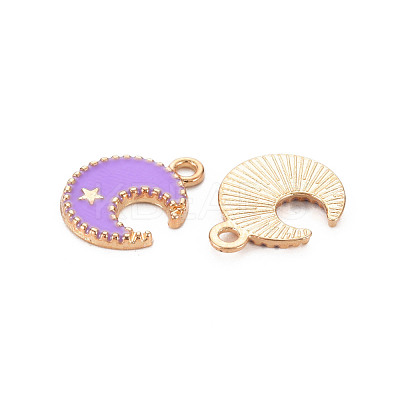 Alloy Enamel Pendants ENAM-S121-063E-1