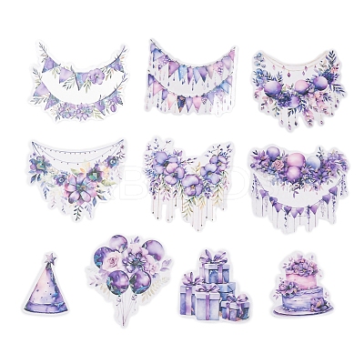 PET Waterproof Decorative Stickers DIY-M076-03A-1