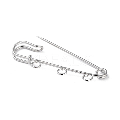 Iron Brooch Findings FIND-D036-03P-1