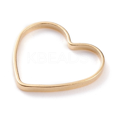Brass Linking Rings KK-Y003-02E-G-1