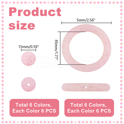 DIY Jewelry Making Findings Kits SIL-GA0001-23-1