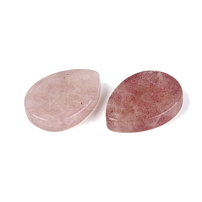 Synthetic Strawberry Quartz Pendants G-Q606-68C-1