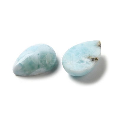 Natural Larimar Cabochons G-E616-03C-1